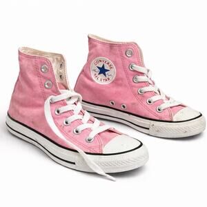 Converse Chuck Taylor All Star Pink High Top Sneakers Women's 8 / Men's 6